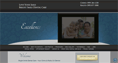Desktop Screenshot of brightsmilechino.com
